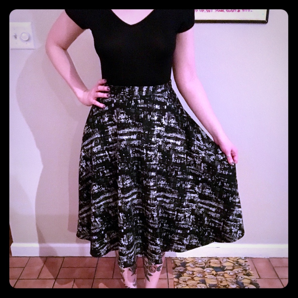 Manhattan circle skirt